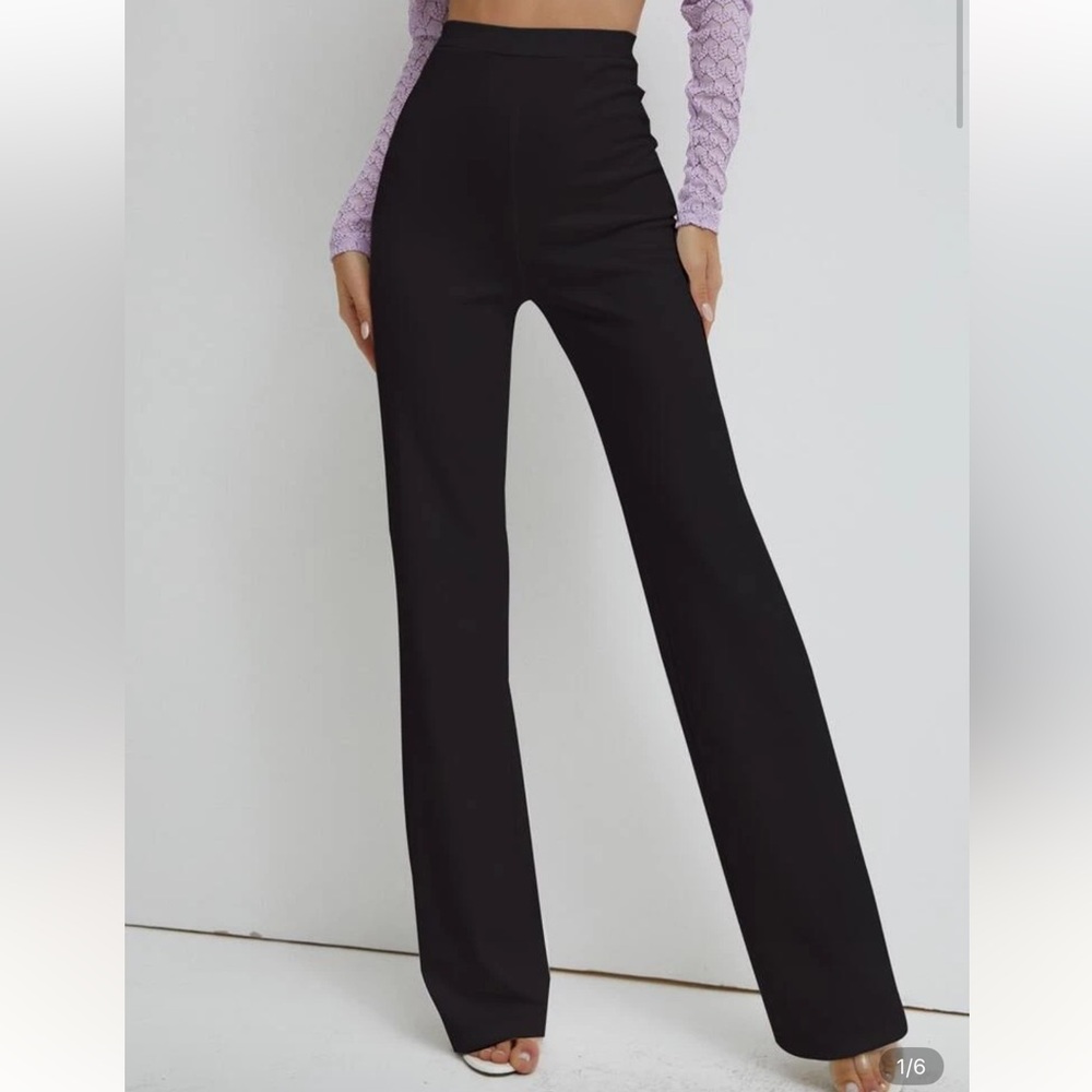 SHEIN Black Straight Leg Women's Pants